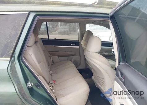 2012 Subaru Outback 2.5I Premium from USA, damaged, VIN 4S4BRCGC7C3265979